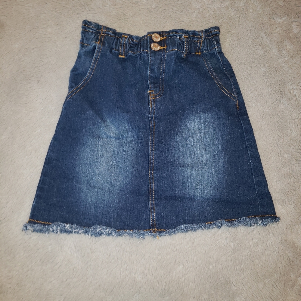 Soho blue Grls jean skirt 8